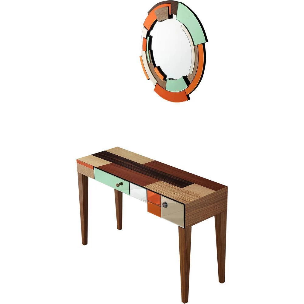 Top 10 ๐ Seldom Seen 18 in. Multi Round Wood Console Table with Mirror by Camden Isle โ 5 Top 10 ๐ Seldom Seen 18 in. Multi Round Wood Console Table with Mirror by Camden Isle โ - Image 3