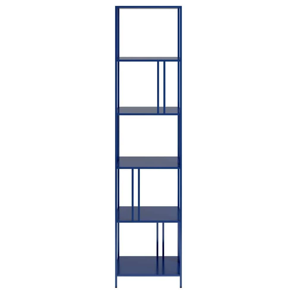 Discount 🥰 Ernest 76 in. Mykonos Blue 5-Shelf Standard Bookcase by Meyer&Cross ✨ 4 Discount 🥰 Ernest 76 in. Mykonos Blue 5-Shelf Standard Bookcase by Meyer&Cross ✨ - Image 2