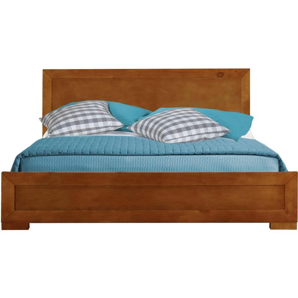 Cheap ๐คฉ Oxford 78 in. Brown Oak Full Platform Bed by Camden Isle ๐ 4 Cheap ๐คฉ Oxford 78 in. Brown Oak Full Platform Bed by Camden Isle ๐ - Image 2