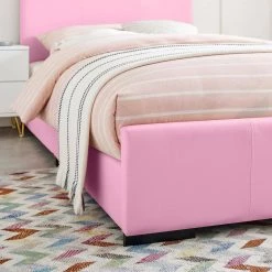 Buy ❤️ Hindes 80.5 in. Pink Twin Platform Bed by Camden Isle ⭐ 10 Buy ❤️ Hindes 80.5 in. Pink Twin Platform Bed by Camden Isle ⭐ -Outlet Camden Isle Store pink camden isle platform beds ci 86467 4f 1000