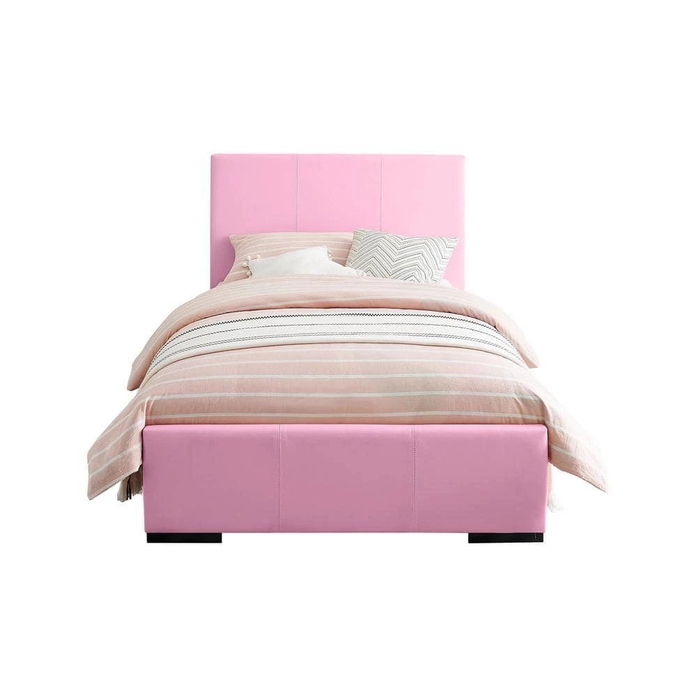 Buy ❤️ Hindes 80.5 in. Pink Twin Platform Bed by Camden Isle ⭐ 3 Buy ❤️ Hindes 80.5 in. Pink Twin Platform Bed by Camden Isle ⭐