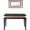 Hot Sale ❤️ Gelenau 16 in. Rose Gold Rectangular Wood Console Table with Mirror by Camden Isle ⭐ 2 Hot Sale ❤️ Gelenau 16 in. Rose Gold Rectangular Wood Console Table with Mirror by Camden Isle ⭐ -Outlet Camden Isle Store rose gold camden isle console tables 86630 64 1000