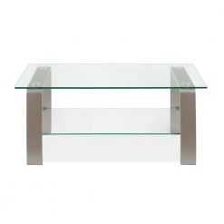 Buy 🔥 Asta 40 in. Satin Nickel/Clear Medium Rectangle Glass Coffee Table with Shelf by Meyer&Cross ✔️ 12 Buy 🔥 Asta 40 in. Satin Nickel/Clear Medium Rectangle Glass Coffee Table with Shelf by Meyer&Cross ✔️ -Outlet Camden Isle Store satin nickel meyer cross coffee tables ct0095 4f 1000