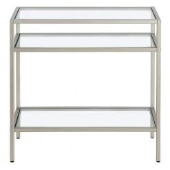 Hot Sale 🥰 Sivil 24 in. Satin Nickel Rectangular Glass Side Table by Meyer&Cross 🔔 13 Hot Sale 🥰 Sivil 24 in. Satin Nickel Rectangular Glass Side Table by Meyer&Cross 🔔 -Outlet Camden Isle Store satin nickel meyer cross end side tables st1164 c3 1000