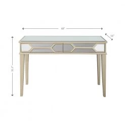 Outlet ⌛ Keeley 48 in. Silver Rectangle Mirrored Glass Console Table with Drawers by Camden Isle 😉 14 Outlet ⌛ Keeley 48 in. Silver Rectangle Mirrored Glass Console Table with Drawers by Camden Isle 😉 -Outlet Camden Isle Store silver camden isle console tables 86427 44 1000
