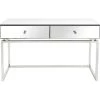 Deals 🔔 Addison 48 in. Rectangle Silver Glass Console Table by Camden Isle ✨ -Outlet Camden Isle Store silver camden isle console tables 86539 64 1000