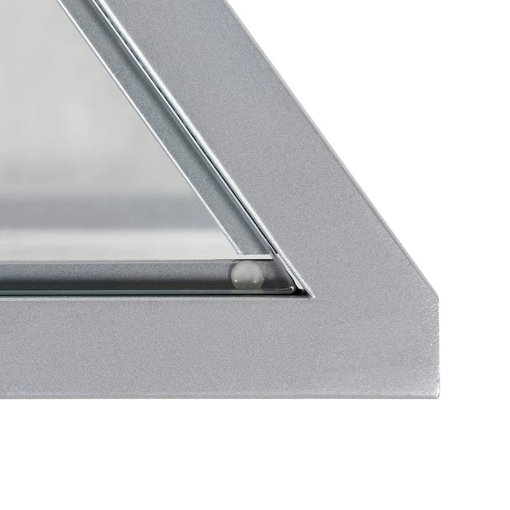 New 😍 Levi 55 in. Rectangle Silver Glass Console Table by Meyer&Cross 👍 7 New 😍 Levi 55 in. Rectangle Silver Glass Console Table by Meyer&Cross 👍 - Image 5