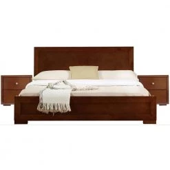 Best deal 👍 Trent 3-Piece Walnut King Bedroom Set by Camden Isle 🔔