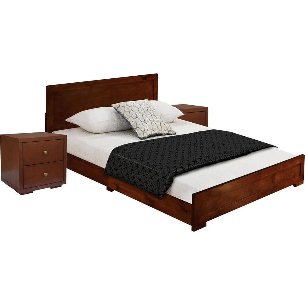 Best deal ๐ Trent 3-Piece Walnut King Bedroom Set by Camden Isle ๐ 4 Best deal ๐ Trent 3-Piece Walnut King Bedroom Set by Camden Isle ๐ - Image 2