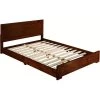 Cheap 😉 Oxford 78 in. Brown Walnut Full Platform Bed by Camden Isle 👍 -Outlet Camden Isle Store walnut camden isle platform beds ci 112531 64 1000