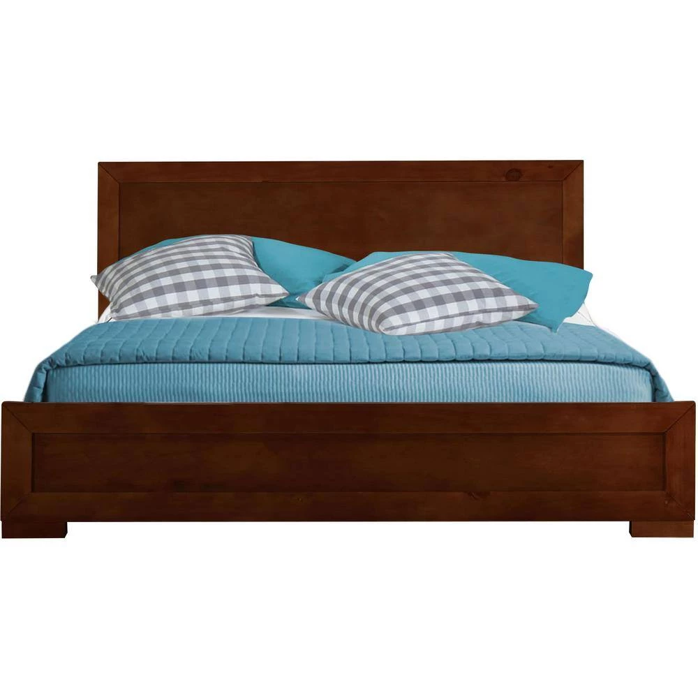 Cheap ๐ Oxford 78 in. Brown Walnut Full Platform Bed by Camden Isle ๐ 4 Cheap ๐ Oxford 78 in. Brown Walnut Full Platform Bed by Camden Isle ๐ - Image 2