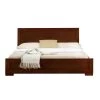 Outlet 🌟 Trent 82.3 in. Brown Walnut Queen Platform Bed by Camden Isle ✨ -Outlet Camden Isle Store walnut camden isle platform beds ci 86351 64 1000
