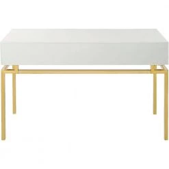 Best reviews of ✔️ Dynasty 16 in. White Rectangular Wood Console Table by Camden Isle 😀 -Outlet Camden Isle Store white camden isle console tables 86626 fa 1000