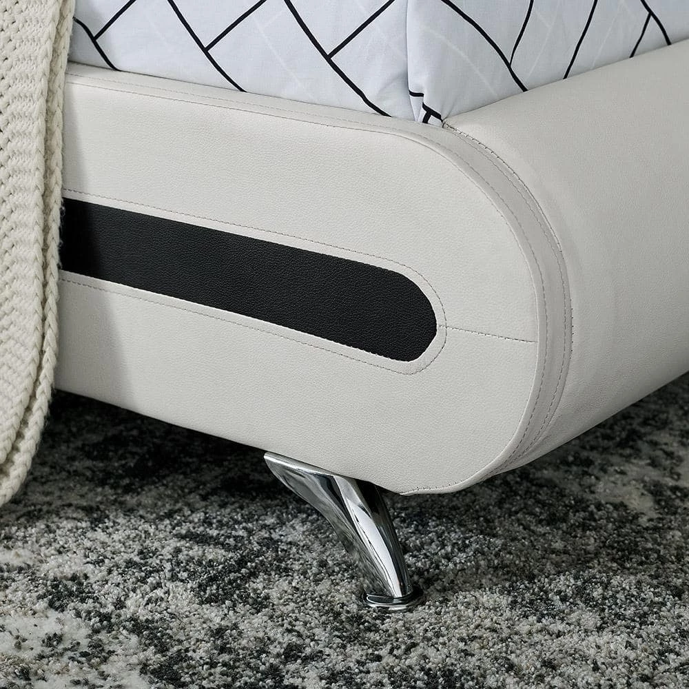 Discount ๐ Carlton White Queen Platform Bed by Camden Isle ๐ 8 Discount ๐ Carlton White Queen Platform Bed by Camden Isle ๐ - Image 6