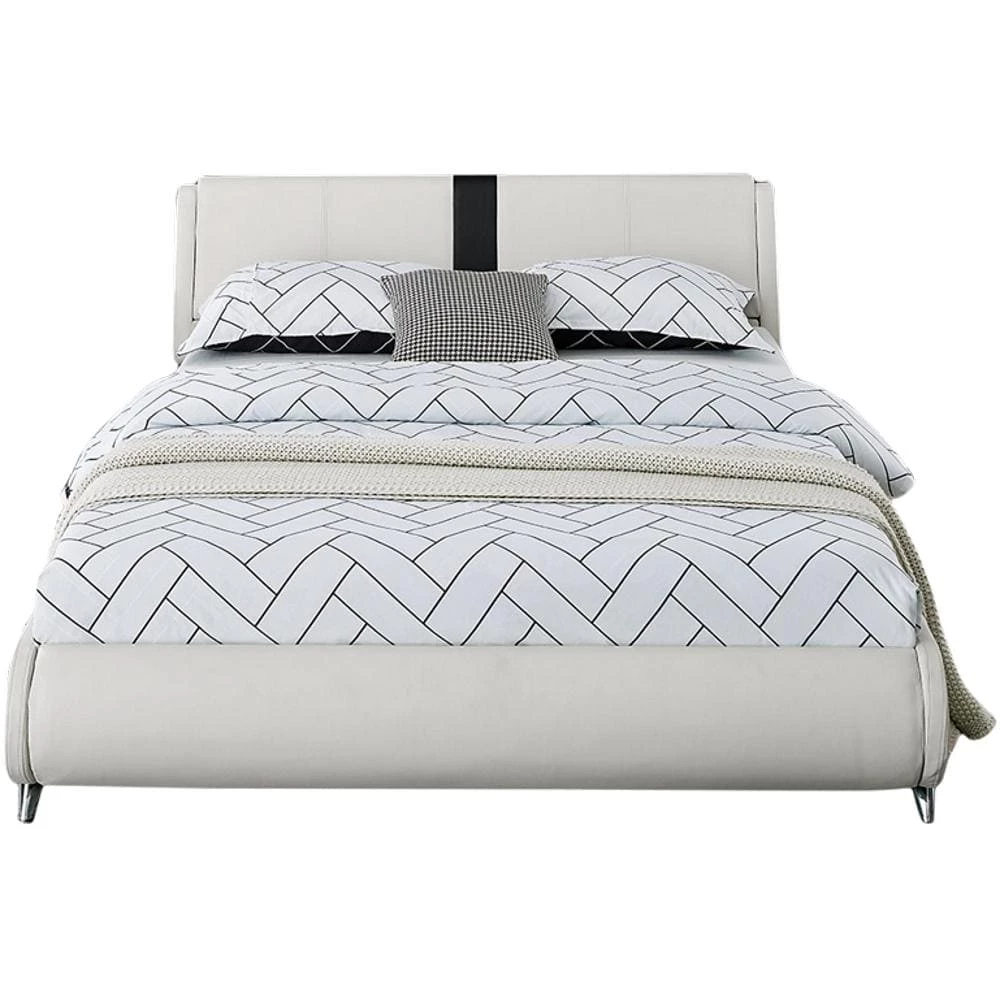 Discount ๐ Carlton White Queen Platform Bed by Camden Isle ๐ 3 Discount ๐ Carlton White Queen Platform Bed by Camden Isle ๐