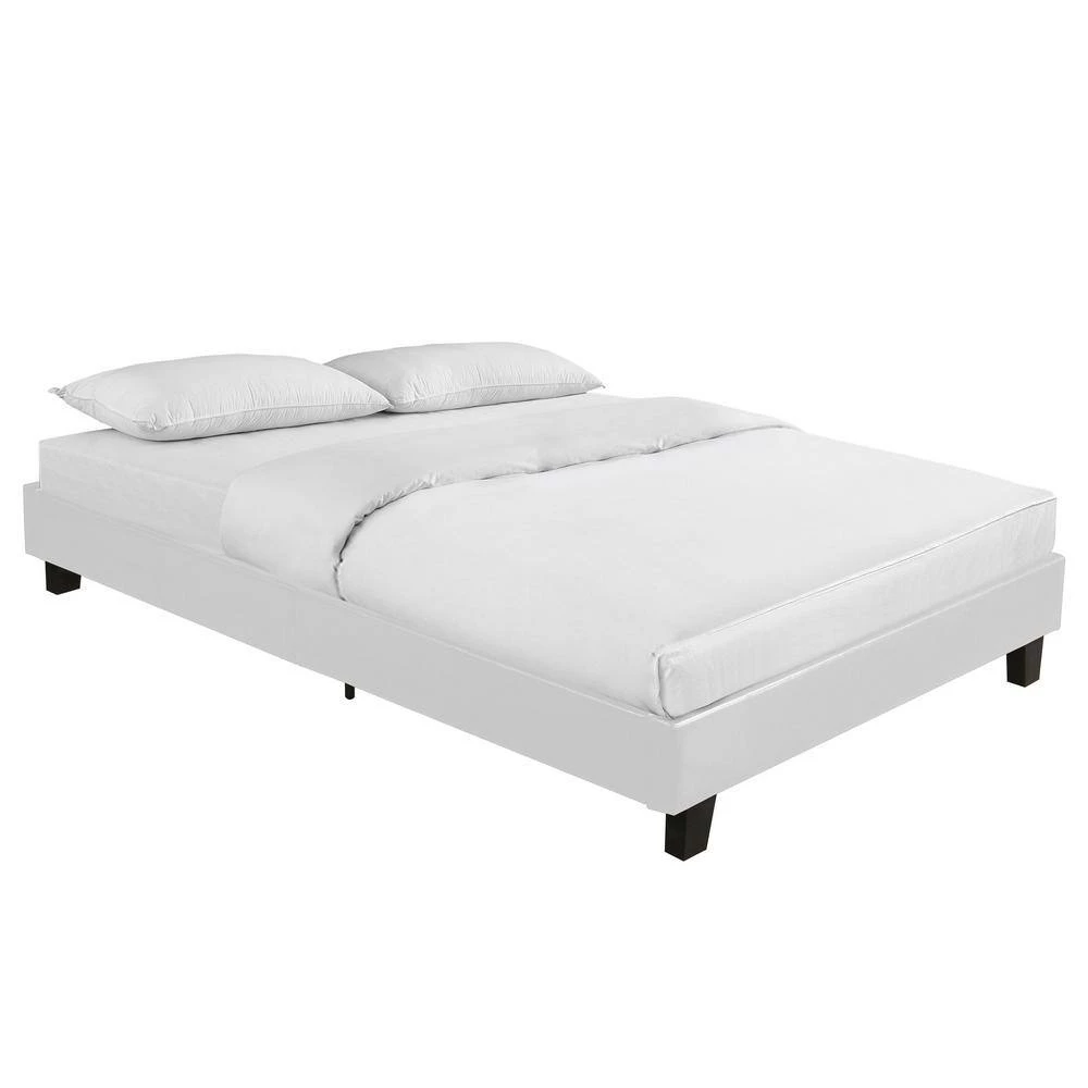 Best deal 🥰 Acton 85.4 in. White King Platform Bed by Camden Isle 🥰 4 Best deal 🥰 Acton 85.4 in. White King Platform Bed by Camden Isle 🥰 - Image 2