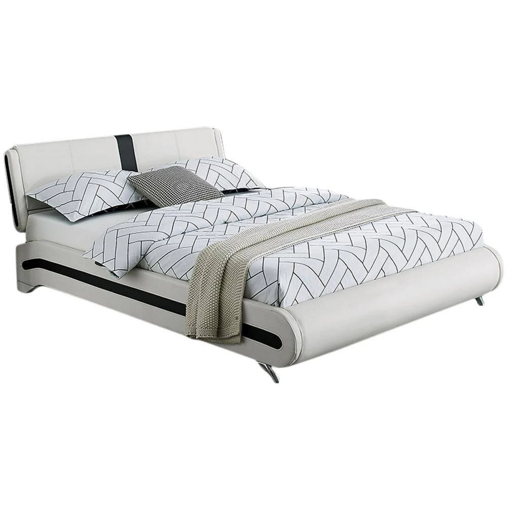 Cheap โจ Carlton 88.5 in. White Queen Platform Bed by Camden Isle ๐ 4 Cheap โจ Carlton 88.5 in. White Queen Platform Bed by Camden Isle ๐ - Image 2