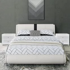 Cheapest ๐ Carlton 88.5 in. 3-Piece White Queen Bedroom Set by Camden Isle ๐ 11 Cheapest ๐ Carlton 88.5 in. 3-Piece White Queen Bedroom Set by Camden Isle ๐ -Outlet Camden Isle Store white camden isle platform beds ci 212234 31 1000