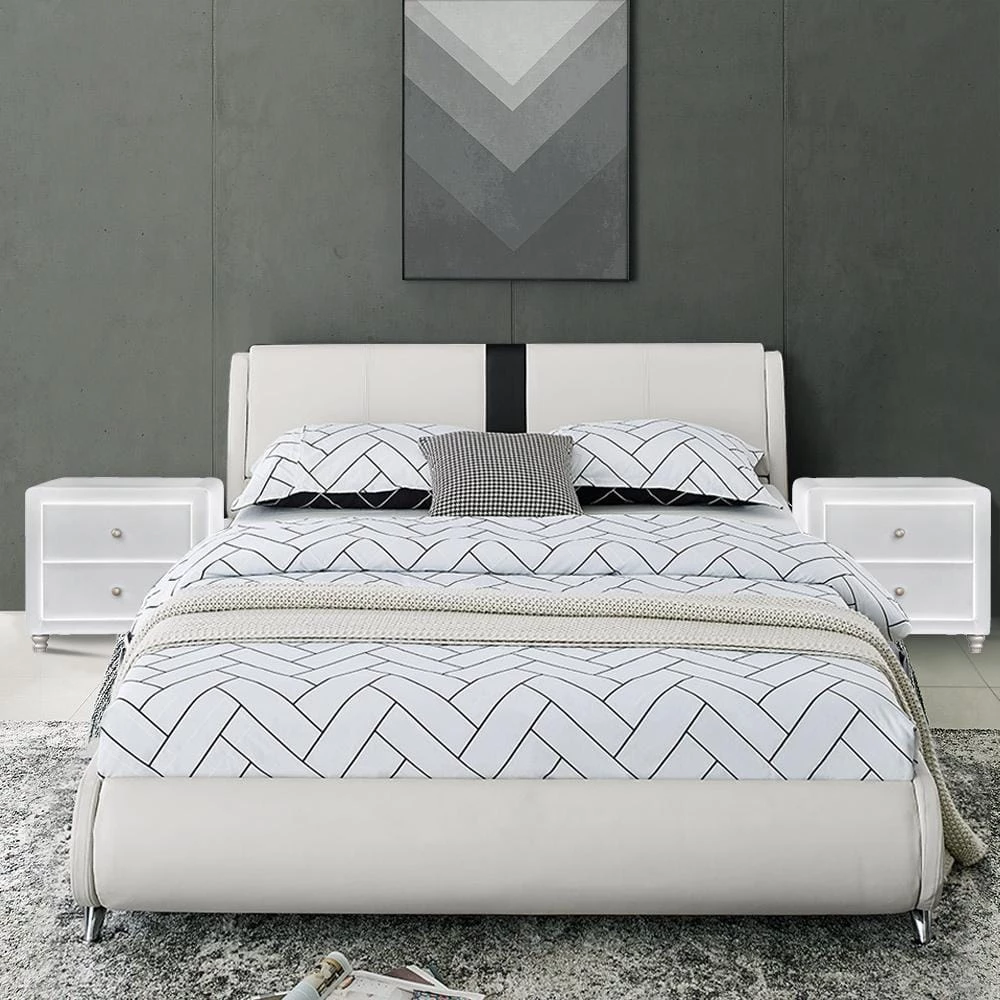 Cheapest ๐ Carlton 88.5 in. 3-Piece White Queen Bedroom Set by Camden Isle ๐ 7 Cheapest ๐ Carlton 88.5 in. 3-Piece White Queen Bedroom Set by Camden Isle ๐ - Image 5