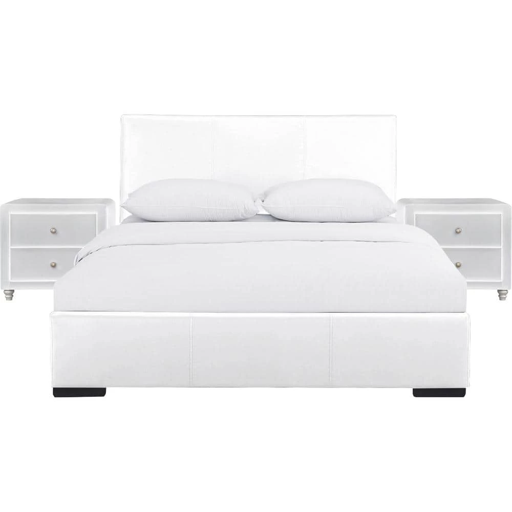 Outlet ๐ Hindes 85.4 in. 3-Piece White King Bedroom Set by Camden Isle ๐ฏ 3 Outlet ๐ Hindes 85.4 in. 3-Piece White King Bedroom Set by Camden Isle ๐ฏ