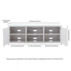 Cheapest ๐งจ Granger 68 in. White TV Stand Fits TV's up to 80 in. by Meyer&Cross โจ 16 Cheapest ๐งจ Granger 68 in. White TV Stand Fits TV's up to 80 in. by Meyer&Cross โจ -Outlet Camden Isle Store white meyer cross tv stands tv0972 44 1000