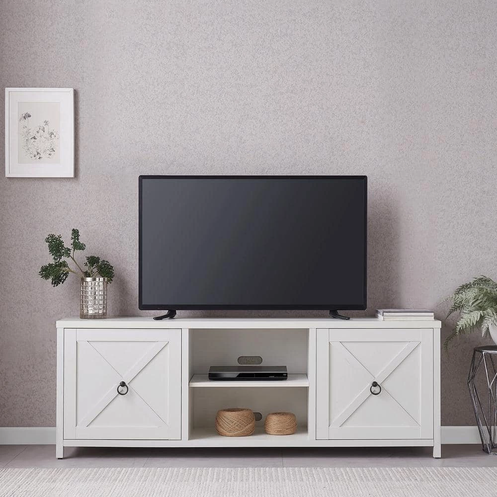 Cheapest ๐งจ Granger 68 in. White TV Stand Fits TV's up to 80 in. by Meyer&Cross โจ 6 Cheapest ๐งจ Granger 68 in. White TV Stand Fits TV's up to 80 in. by Meyer&Cross โจ - Image 4