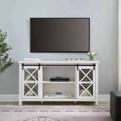 Hot Sale 🛒 Clementine 58 in. White TV Stand Fits TV's up to 65 in. by Meyer&Cross ✨ 15 Hot Sale 🛒 Clementine 58 in. White TV Stand Fits TV's up to 65 in. by Meyer&Cross ✨ -Outlet Camden Isle Store white meyer cross tv stands tv0975 31 1000