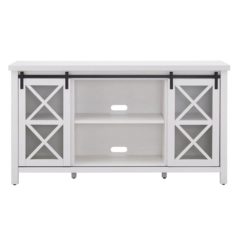 Hot Sale 🛒 Clementine 58 in. White TV Stand Fits TV's up to 65 in. by Meyer&Cross ✨ 5 Hot Sale 🛒 Clementine 58 in. White TV Stand Fits TV's up to 65 in. by Meyer&Cross ✨ - Image 3