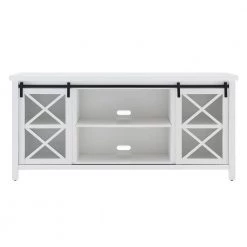 Cheap 👍 Clementine 68 in. White TV Stand Fits TV's up to 80 in. by Meyer&Cross ✔️ -Outlet Camden Isle Store white meyer cross tv stands tv0976 c3 1000