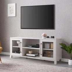Best Pirce 🛒 Quincy 58 in. White TV Stand Fits TV's up to 65 in. by Meyer&Cross ✔️ 13 Best Pirce 🛒 Quincy 58 in. White TV Stand Fits TV's up to 65 in. by Meyer&Cross ✔️ -Outlet Camden Isle Store white meyer cross tv stands tv1029 4f 1000