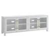 Outlet ๐ Quincy 68 in. White TV Stand Fits TV's up to 80 in. by Meyer&Cross ๐ 1 Outlet ๐ Quincy 68 in. White TV Stand Fits TV's up to 80 in. by Meyer&Cross ๐ -Outlet Camden Isle Store white meyer cross tv stands tv1031 64 1000