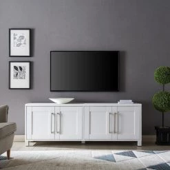 Wholesale ✔️ Chabot 68 in. White TV Stand Fits TV's up to 80 in. by Meyer&Cross 💯 15 Wholesale ✔️ Chabot 68 in. White TV Stand Fits TV's up to 80 in. by Meyer&Cross 💯 -Outlet Camden Isle Store white meyer cross tv stands tv1136 31 1000