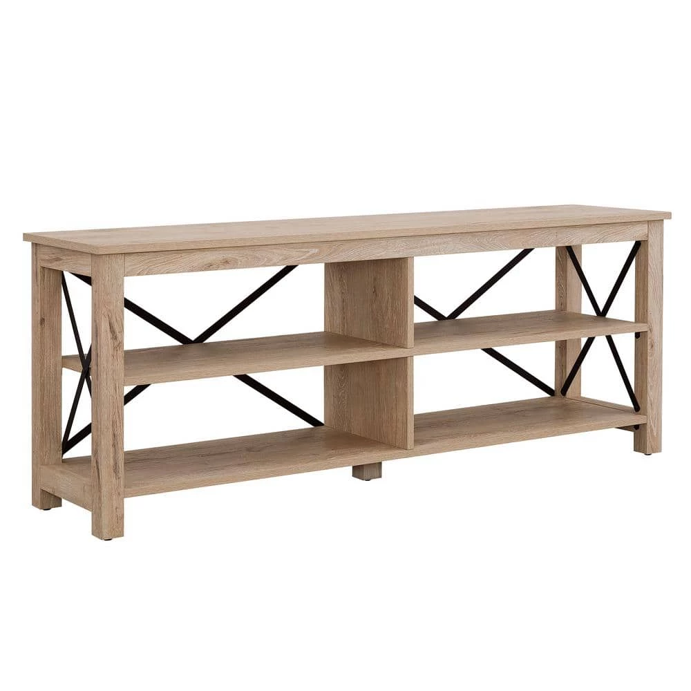 Budget 🥰 Sawyer 62 in. White Oak TV Stand Fits TV's up to 70 in. by Meyer&Cross 💯 3 Budget 🥰 Sawyer 62 in. White Oak TV Stand Fits TV's up to 70 in. by Meyer&Cross 💯
