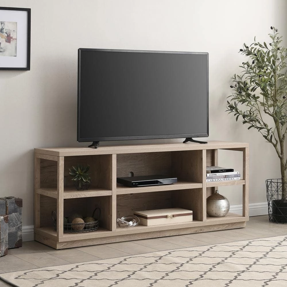 Cheapest 🛒 Freya 58 in. White Oak TV Stand Fits TV's up to 65 in. by Meyer&Cross 🥰 7 Cheapest 🛒 Freya 58 in. White Oak TV Stand Fits TV's up to 65 in. by Meyer&Cross 🥰 - Image 5